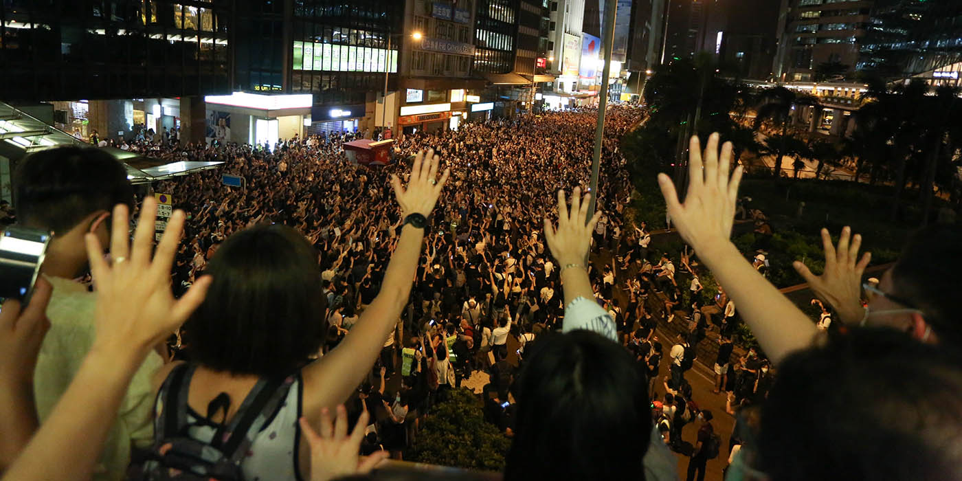 柴田のりよし写真展「反抗〜香港は、今」