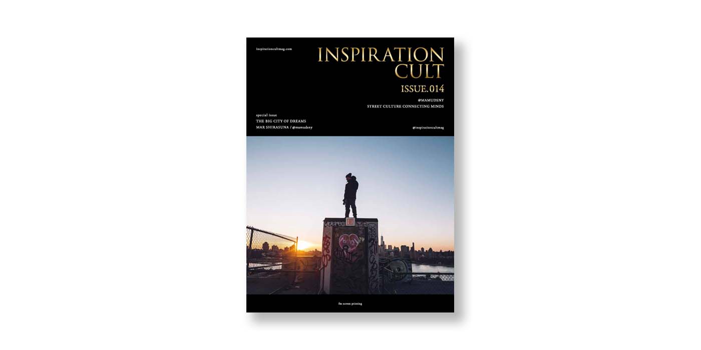 メモリアルイシュー「INSPIRATION CULT MAGAZINE issue.014」MAR SHIRASUNA @MAMUDSNY & 追悼写真展