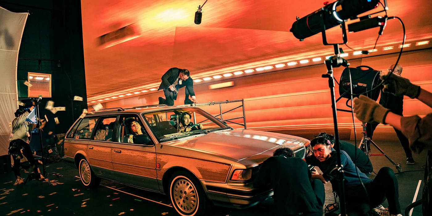 TYOとソニーPCLが、全編スタジオ制作したカーチェイスをテーマにした動画「drive」を公開。
