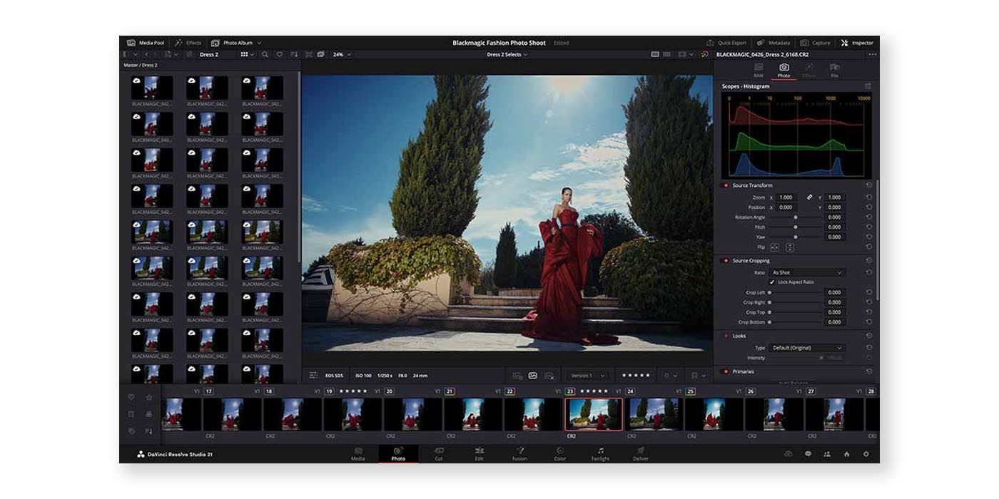 ブラックマジックデザイン「DaVinci Resolve 21」